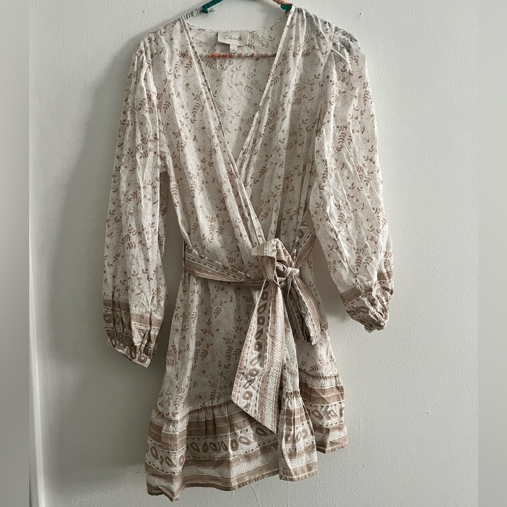 Cleobella Mini Wrap Dress